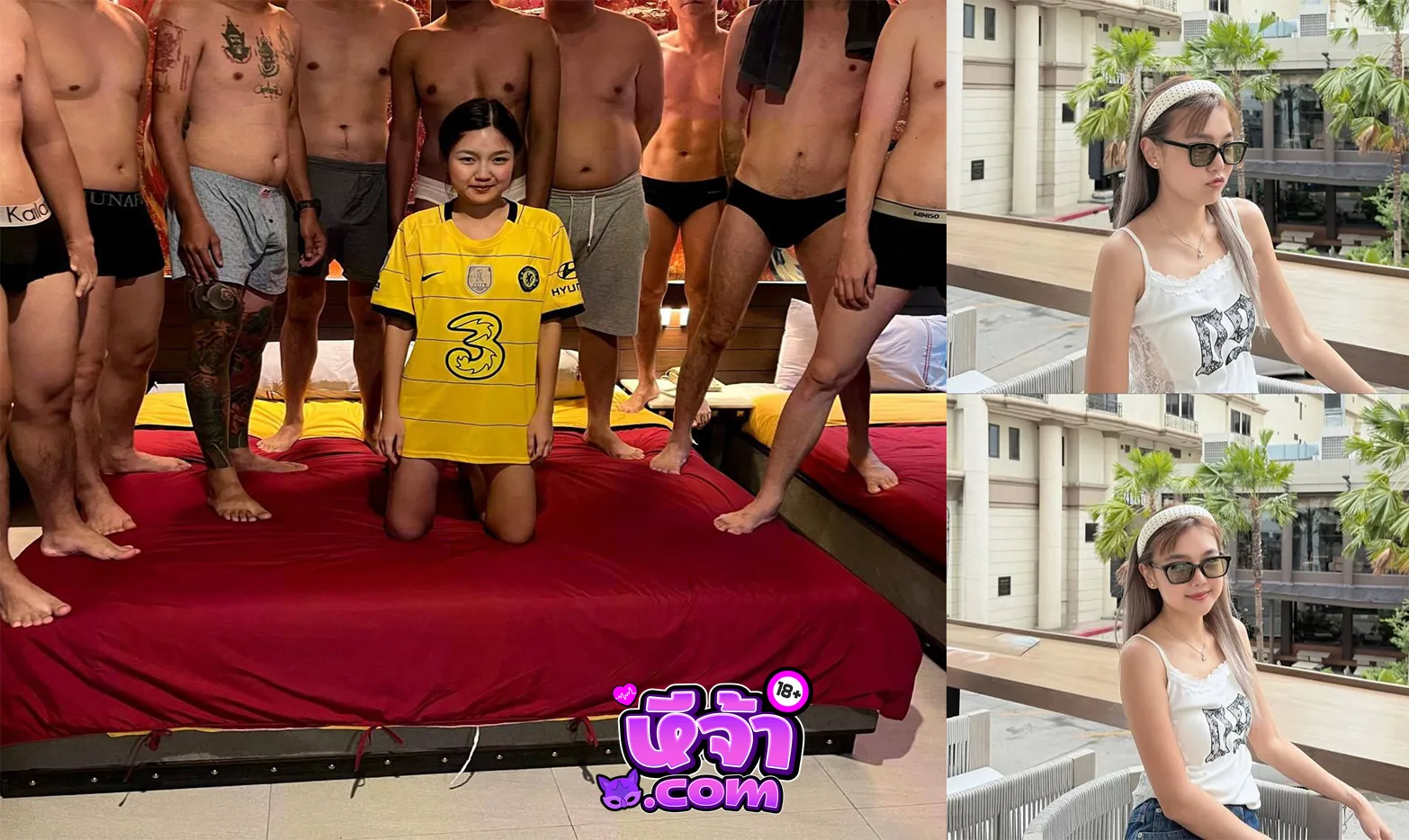 คลิปหลุด งานรุมเย็ด สวิงกิ้งโครตเสียว งานในตำนาน 9-1 โครตเสียว ดูแล้วเงี่ยนจัด สาวตัวเล็กน่ารักโดน เรียงคิวผลัดกันกระแทกหี น้ำแตกกระจายทั่วห้อง